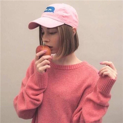 qq头像带字萌萌的女生图片