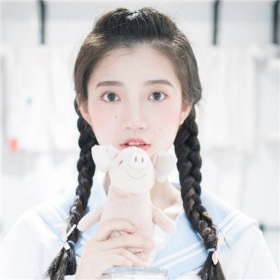气质女生侧脸背影头像图片