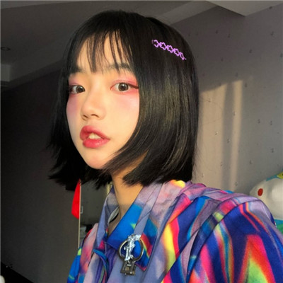 气质女生侧脸背影头像图片