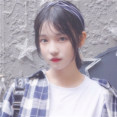 气质女生侧脸背影头像图片