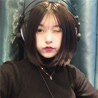 气质女生侧脸背影头像图片