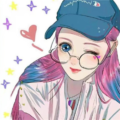 女生头像漫画高清头像图片