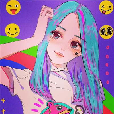 女生头像漫画高清头像图片