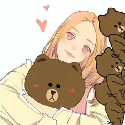 女生头像漫画高清头像图片