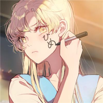 qq头像女生手绘动漫图片