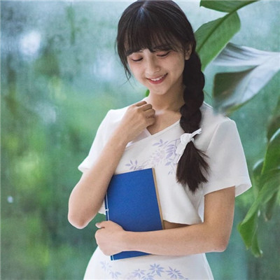 素描头像女生 照片素材图片