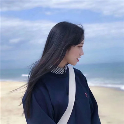 动漫女生头像闺蜜黑白图片