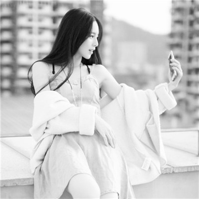 好看的qq头像女生海边图片