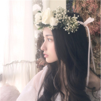 动漫黑白女生霸气头像图片