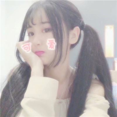 女生头像唯美侧脸短发图片