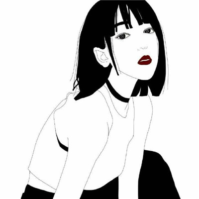 女生戴帽子的qq头像图片