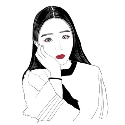 女生戴帽子的qq头像图片