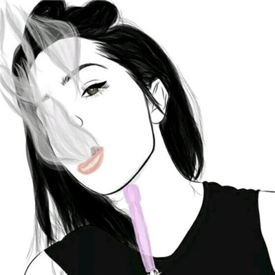 女生戴帽子的qq头像图片