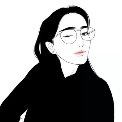 女生戴帽子的qq头像图片