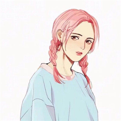 qq头像女生侧脸喝水图片