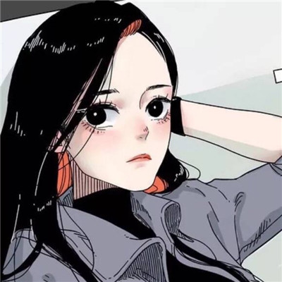 qq头像女生侧脸喝水图片