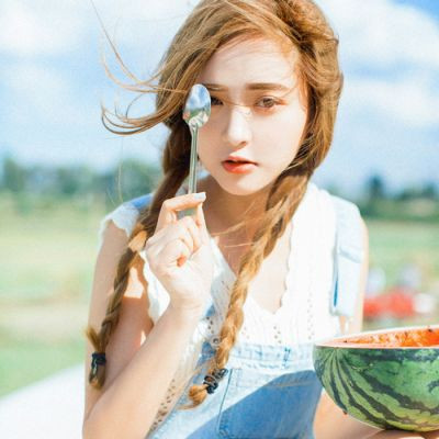 qq卡通头像可爱女生图片