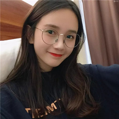手绘女生头像彩色大全图片