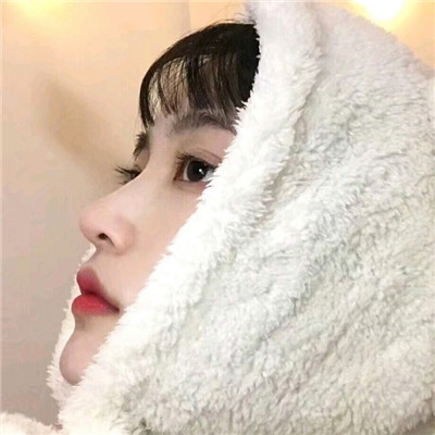 手绘女生头像彩色大全图片
