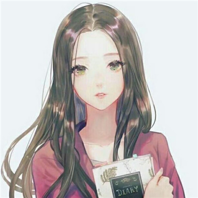 卡通头像女生可爱短发图片