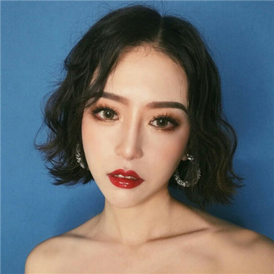 头像 女生个性网短发图片