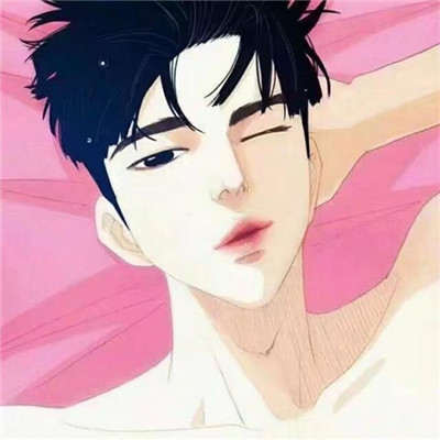 模糊男生头像动漫丧图片