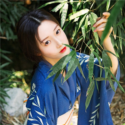 素描头像女生 照片素材图片