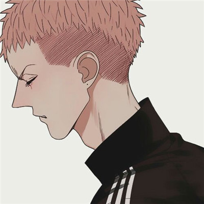 2018最火微信头像卡通男男生头像黑色