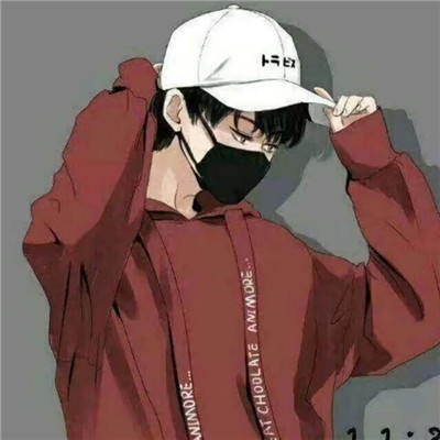2018最潮qq头像动漫男生头像qq个性黑暗背影图片
