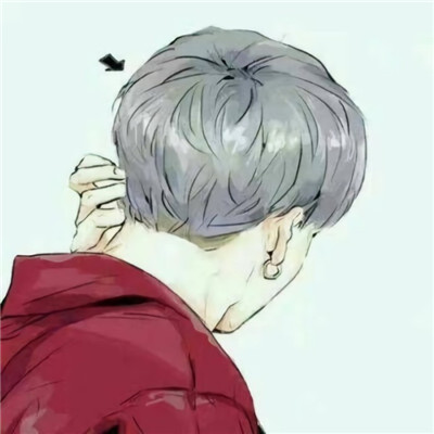 2018最潮qq头像动漫男生头像qq个性黑暗背影图片
