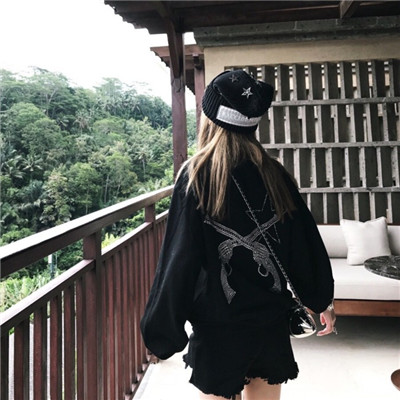 头像女生霸气短发小孩图片