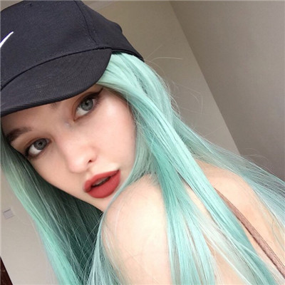 女生素描头像照片素材图片