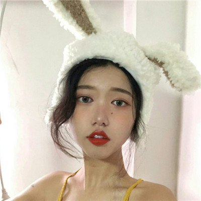qq头像挡脸女生头像图片
