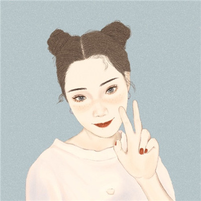 卡通人物头像女生可爱图片