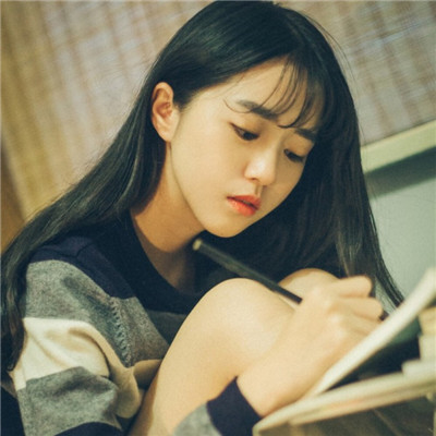 qq手绘简约头像女生图片