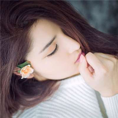 好看头像侧颜女生头像图片