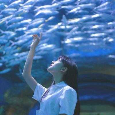 小可爱清纯女生头像 柳叶眉，杏核眼图片