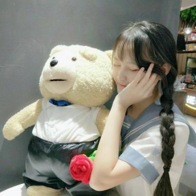小可爱清纯女生头像 柳叶眉，杏核眼图片
