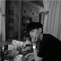 酷酷黑白帅气男生头像