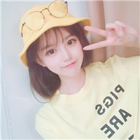 可爱女生剪刀手头像