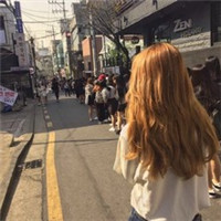 非主流女生背影头像