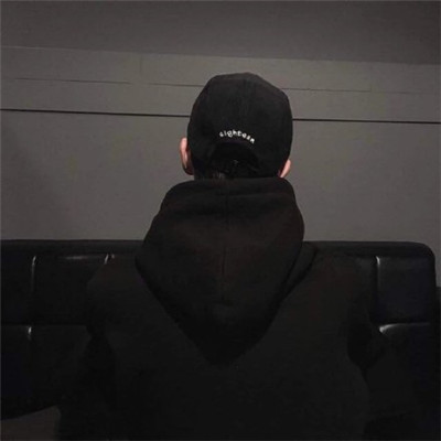 qq头像2018最新男背影欧美风动漫黑白帅气头像 男生头像个性网图片