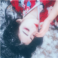 白衣清纯古风女头图片