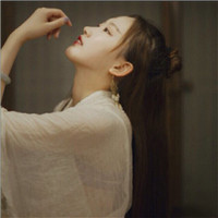 白衣清纯古风女头图片