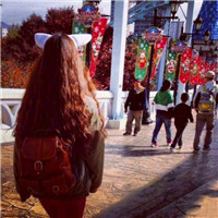 可爱女生背影头像图片