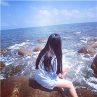 可爱女生背影头像图片