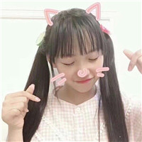萌女生小可爱图片