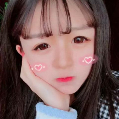 上下是白色的女生头像图片