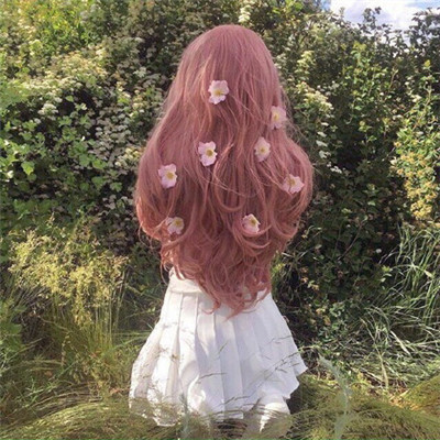 唯美背影短发女生头像图片