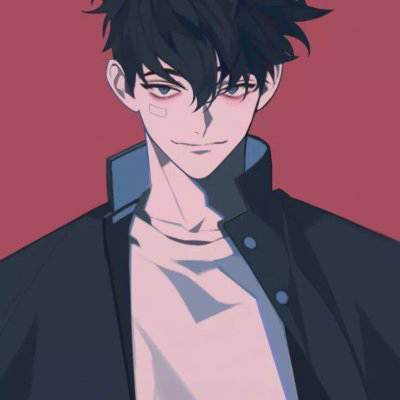 高清动漫男头像冷酷版